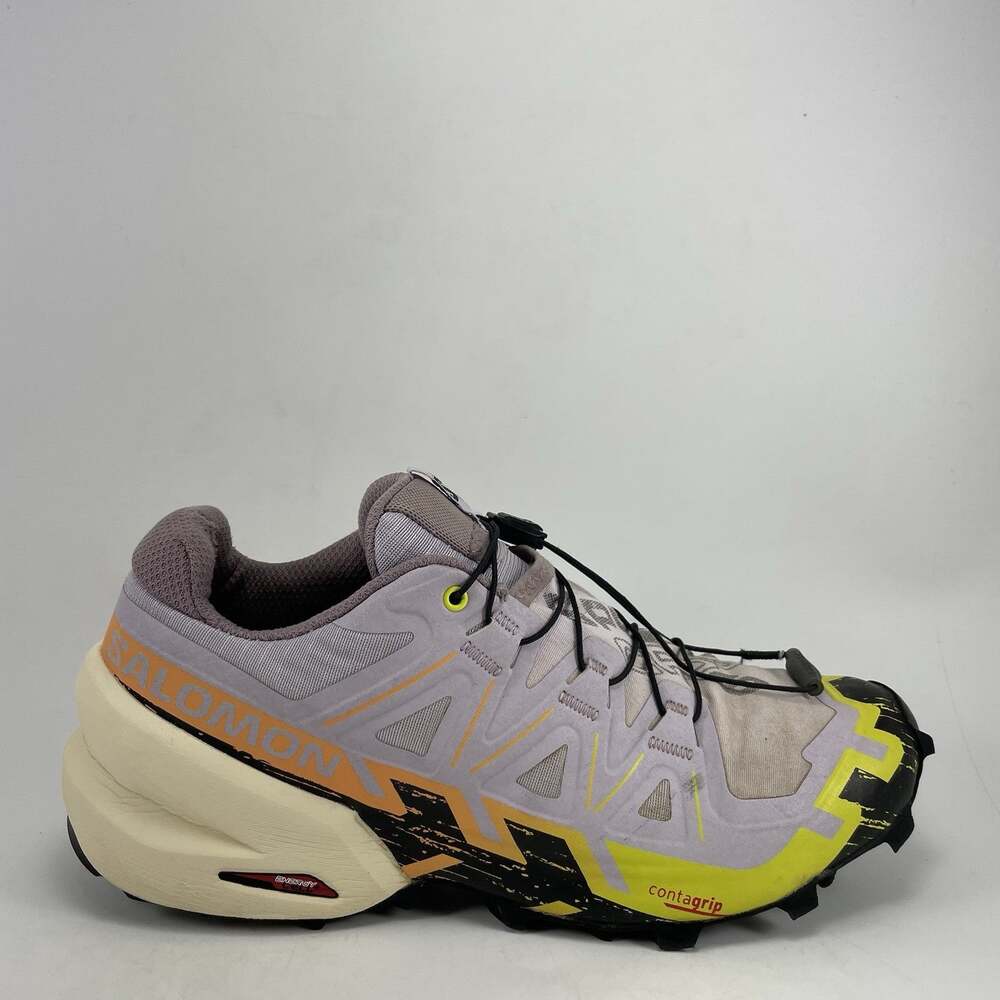 Salomon Speedcross 6 Shoes Womens Size 7.5 Orchid Petal Black Trail Running